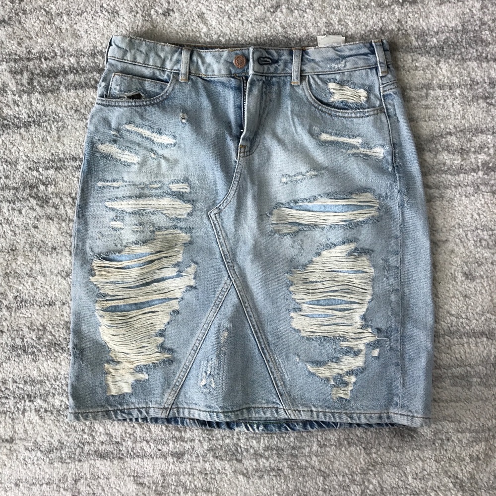 Scotch & Soda Mini Denim Skirt